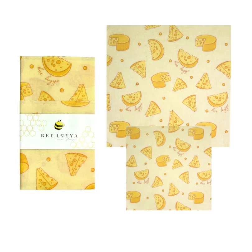 Set of 2 wax bowls of different sizes "Cheese" — Photo 3